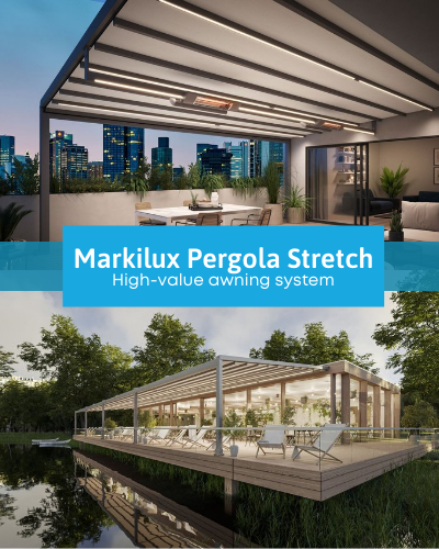 Markilux Pergola Stretch GS Blinds and Awnings Bristol UK