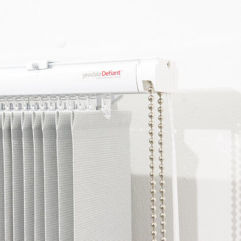 Premium Profile Vertical Blind with Chain and Cord - GS Blinds & Awnings South West Ltd