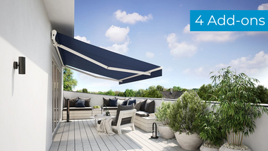 Markilux 1300 Awning - GS Blinds & Awnings South West Ltd
