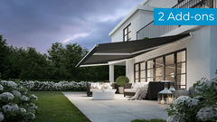 Markilux 1700 Awning - GS Blinds & Awnings South West Ltd