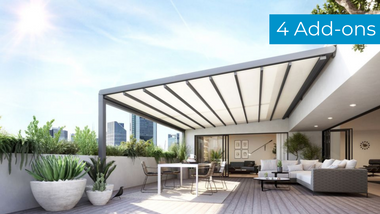 Markilux Pergola Stretch - GS Blinds & Awnings South West Ltd