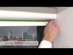 Cassetted Blind with Sidewinder